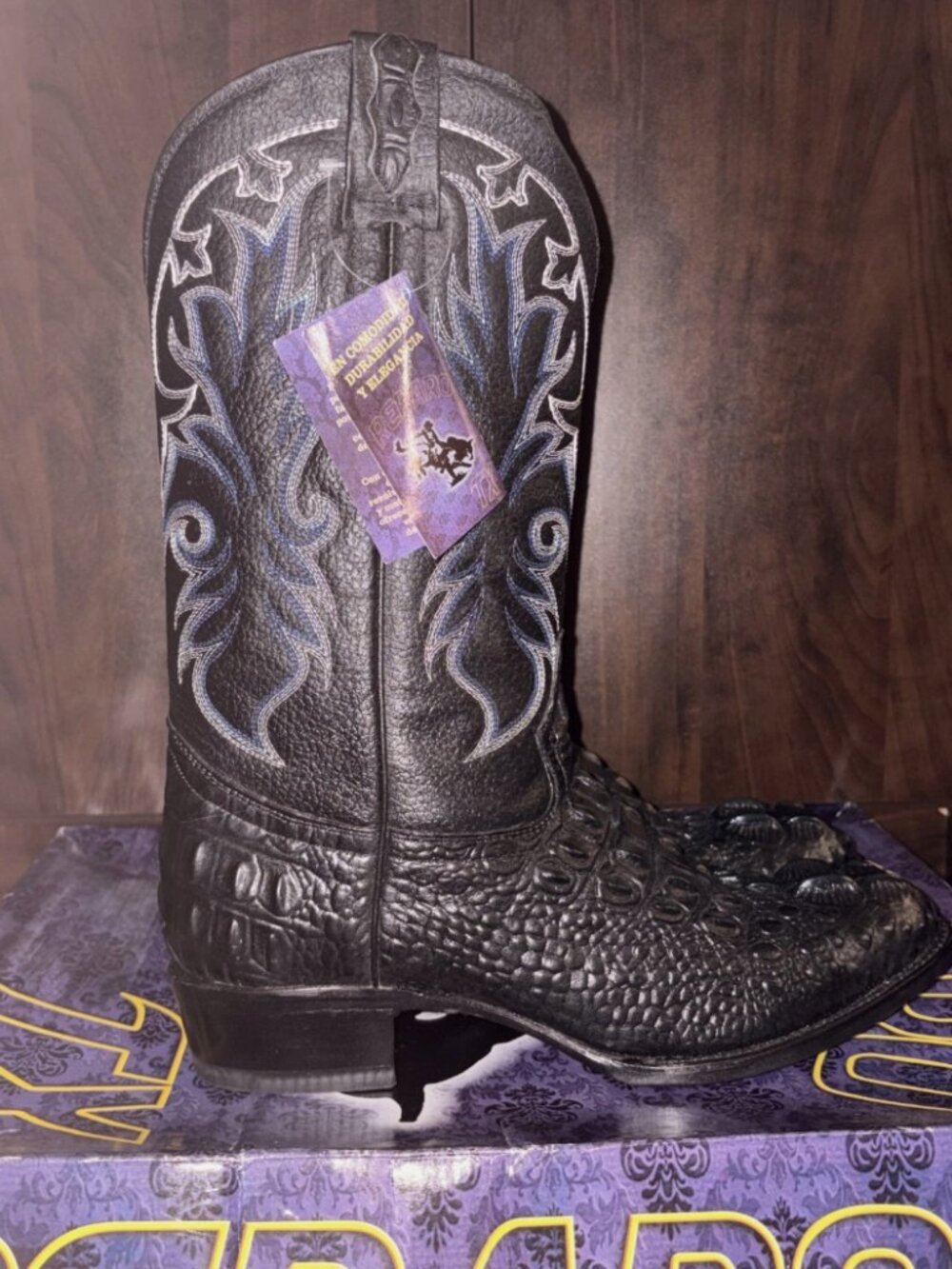 Repardo Tx Men Boots | Grabada Caiman Nuca | Retail Price: $179